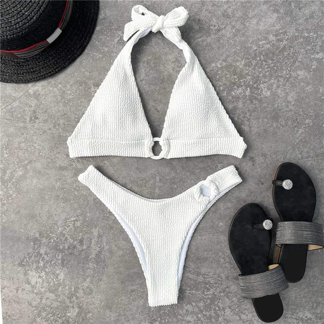 Bikinis blancos para novias - CUVATI