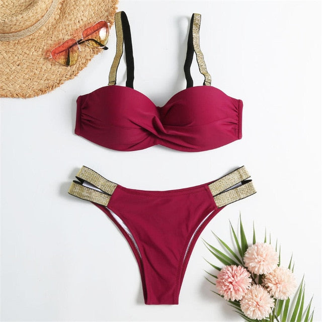 Maroon push sales up bikini